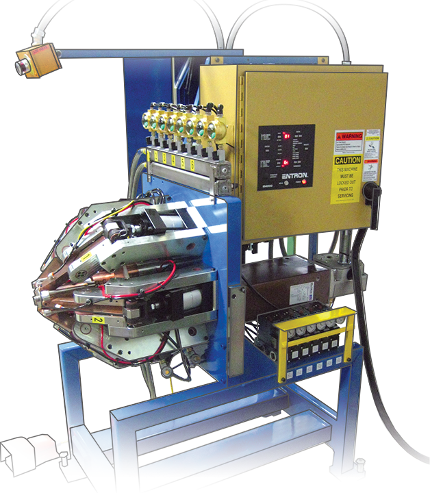 Resistance Welder Stainless Steel Exhaust Welder 6 gun Welder Multi Tip welder Special Welding machine